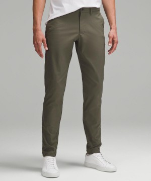 Lululemon ABC Slim-Fit 34"L Byxor Herr Gröna | SE_LuLu37689