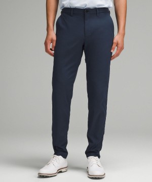 Lululemon ABC Slim-Fit Golf 32"L Byxor Herr Marinblå | SE_LuLu68008