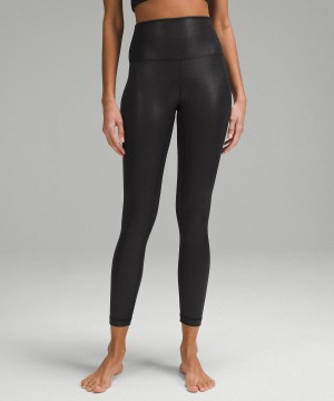 Lululemon Align™ High-Rise25" Byxor Dam Svarta | SE_LuLu74143