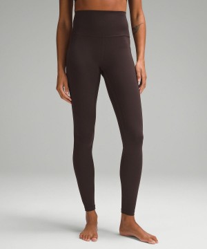 Lululemon Align™ High-Risewith Pockets 28" Byxor Dam Kaffe | SE_LuLu96813