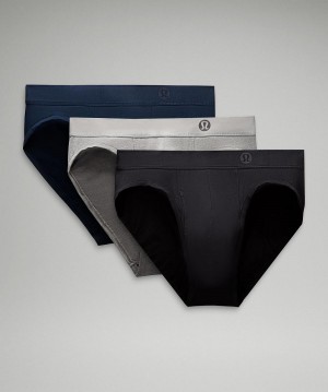 Lululemon Always In Motion Brief with Fly Underkläder Herr Svarta Grå Marinblå | SE_LuLu88173