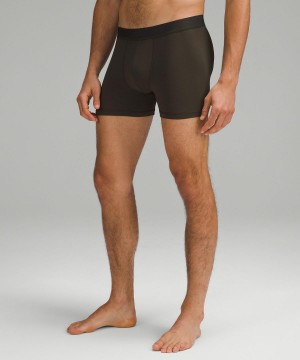 Lululemon Always In Motion Mesh Boxer 5" Underkläder Herr Mörkolivgröna | SE_LuLu95796