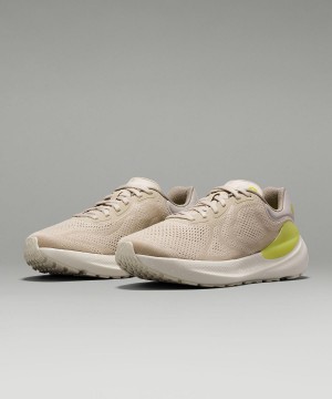 Lululemon Beyondfeel Running Skor Herr Bruna Beige Ljusgröna | SE_LuLu67356