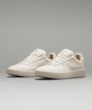 Lululemon Cityverse Canvas Sneaker Skor Herr Beige Vita | SE_LuLu39675