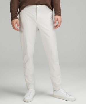 Lululemon Commission Classic-Fit 34" Långbyxor Herr Beige Vita | SE_LuLu80502