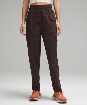 Lululemon Convertible High-Rise Hiking Byxor Dam Bruna | SE_LuLu47990