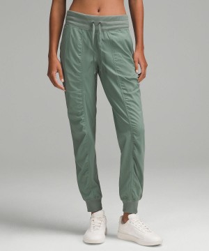 Lululemon Dance Studio Mid-Rise Byxor Dam Gröna | SE_LuLu66304