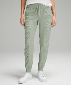 Lululemon Dance Studio Mid-Rise Joggingbyxor Dam Gröna | SE_LuLu46536