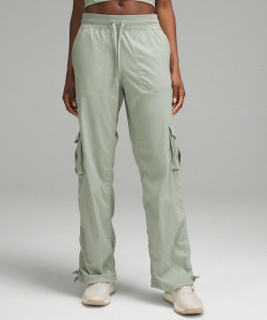 Lululemon Dance Studio Relaxed-Fit Mid-Rise Cargo Byxor Dam Gröna | SE_LuLu13524