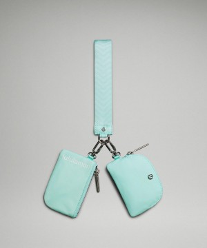 Lululemon Dual Pouch Wristlet Plånböcker Och Påsar Bag Mintgröna | SE_LuLu41880