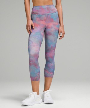 Lululemon Fast and Free High-Rise Crop 23" Pockets Byxor Dam Olika Färger | SE_LuLu74251