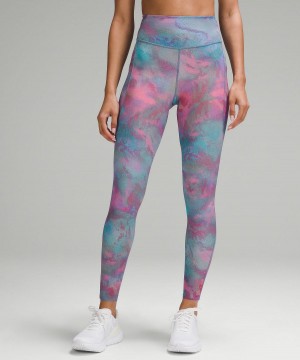 Lululemon Fast and Free High-Rise Tight 28” Pockets Byxor Dam Olika Färger | SE_LuLu41814