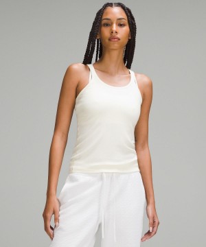 Lululemon Hold Tight Thin Strap Racerback Skjorta Dam Vita | SE_LuLu95433