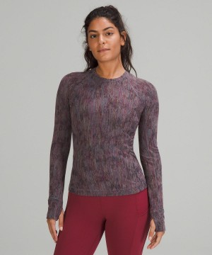 Lululemon It's Rulu Långärmad Tröja Dam Lila | SE_LuLu93340