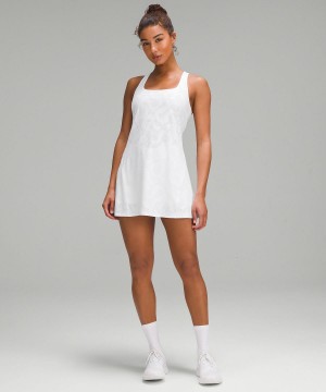 Lululemon Lightweight Linerless Tennis Klänning Dam Vita | SE_LuLu51789