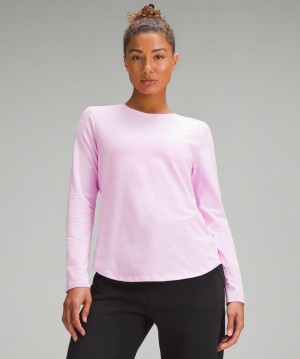 Lululemon Love Långärmad Tröja Dam Rosa | SE_LuLu94729