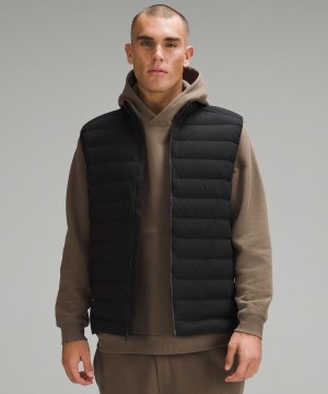 Lululemon Navigation Down Vest Kappor & Jackor Herr Svarta | SE_LuLu81474