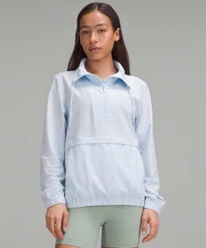 Lululemon Pack Light Pullover Kappor & Jackor Dam Blå | SE_LuLu62749