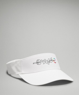 Lululemon Removable Sweatband All-Sport Visor Hatt Herr Vita | SE_LuLu59066