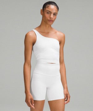 Lululemon Ribbed Nulu Asymmetrical Yoga Linne Dam Vita | SE_LuLu34036