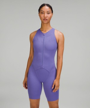 Lululemon SenseKnit Running One-Piece Jumpsuit Dam Indigo | SE_LuLu22060