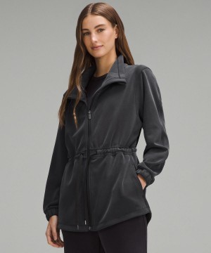 Lululemon Softstreme Cinch-Waist Jacket Tröjor Och Tröjor Dam Svarta | SE_LuLu99602