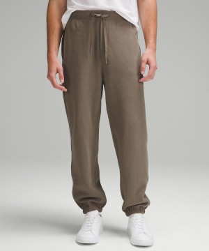 Lululemon Steady State Relaxed-Fit Byxor Herr Khaki | SE_LuLu96912