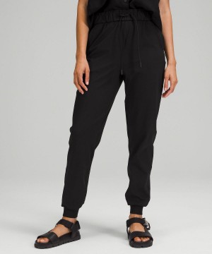 Lululemon Stretch High-Rise Joggingbyxor Dam Svarta | SE_LuLu47361