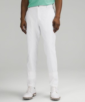 Lululemon Stretch Nylon Classic-Tapered Golf 34" Långbyxor Herr Vita | SE_LuLu82598