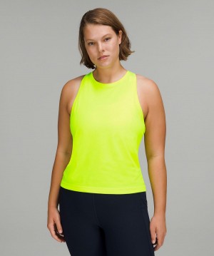 Lululemon Swiftly Tech High-Neck 2.0 Skjorta Dam Gula | SE_LuLu41481