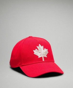 Lululemon Team Canada Future Legacy Ball Hatt Herr Röda Vita | SE_LuLu89770