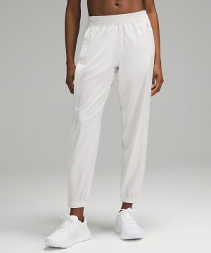 Lululemon Tear-Away Mid-Rise Track Byxor Dam Vita | SE_LuLu47410