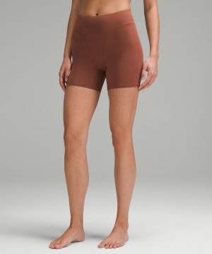 Lululemon UnderEase Super-High-Rise Shortie Underkläder Dam Koppar | SE_LuLu65840