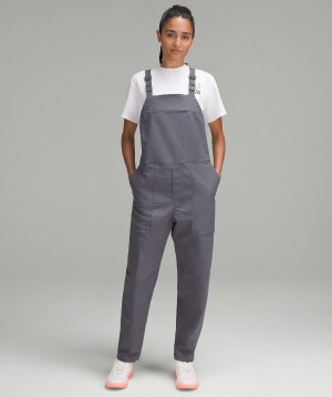 Lululemon Women's Woven Overalls Jumpsuit Dam Grå | SE_LuLu78297