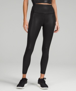 Lululemon Wunder Train High-Rise Tight 25" Leggings Dam Svarta | SE_LuLu17299