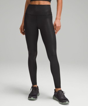 Lululemon Wunder Train High-Rise Tight 28" Leggings Dam Svarta | SE_LuLu87865