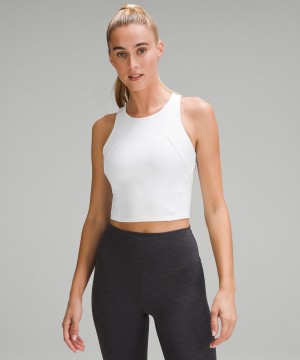 Lululemon Wunder Train Racerback Linne Dam Vita | SE_LuLu68234