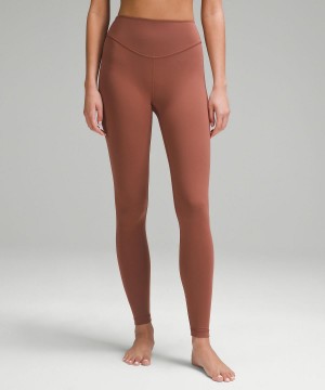 Lululemon Wunder Under SmoothCover High-Rise Tight 28" Leggings Dam Koppar | SE_LuLu25245