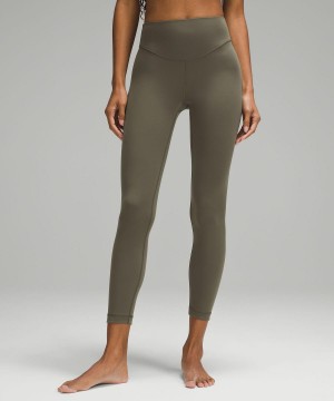 Lululemon Wunder Under SmoothCover High-Rise Tight 25" Leggings Dam Gröna | SE_LuLu88048