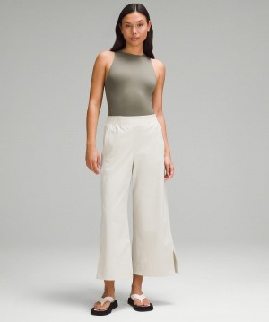 Lululemon Wundermost Ultra-Soft Nulu High-Neck Sleeveless Skjorta Dam Gröna | SE_LuLu32711