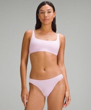 Lululemon Wundermost Ultra-Soft Nulu Scoop-Necklette Sport BH Dam Lila | SE_LuLu21160