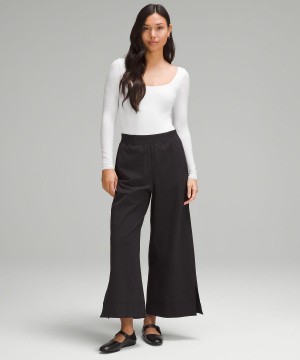 Lululemon Wundermost Ultra-Soft Nulu Square-Neck Långärmad Tröja Dam Vita | SE_LuLu68534